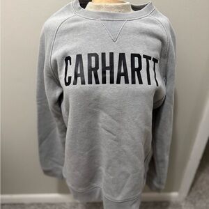 Carhartt Women's Light Gray Sweatshirt